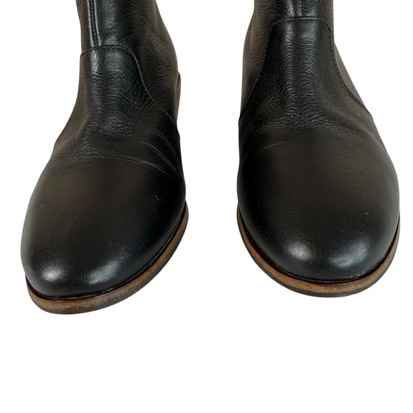 Boden Black Leather Back Zip Ankle Boots – Women’s EU 39 (US 8.5–9) - Picture 9 of 15